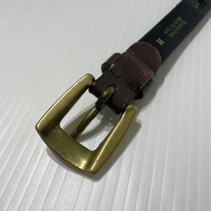 【現状渡し品】【メンズ】 A BATHING APE アベイシング エイプ NARROW BELT ナローベルト アクセサリー レザー 205-260715-ko-06-tei サイズ：M カラー：M 万代Net店
