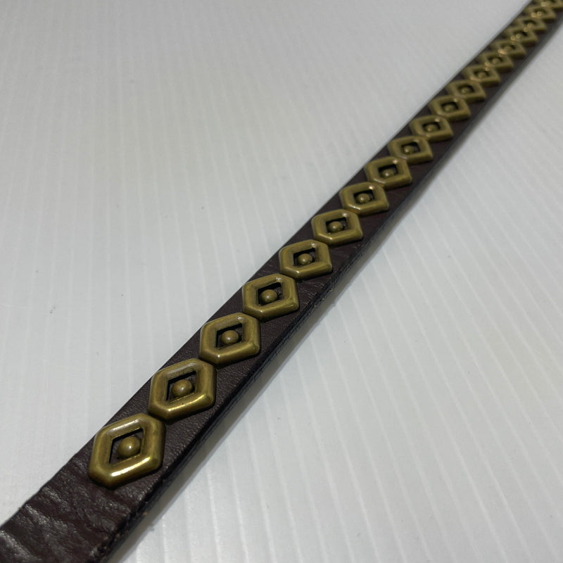 【現状渡し品】【メンズ】 A BATHING APE アベイシング エイプ NARROW BELT ナローベルト アクセサリー レザー 205-260715-ko-06-tei サイズ：M カラー：M 万代Net店