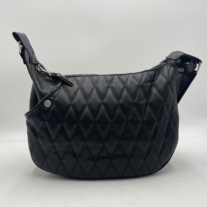 【中古品】【メンズ】 schott ショット SCHOTT PADDED BANANA BAG 3109022 パデット レザー バナナ バッグ カバン ショルダーバッグ 188-260114-ks-31-tei カラー：ブラック 万代Net店