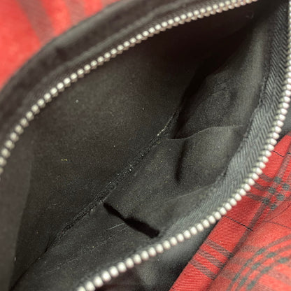 【中古品】【メンズ】 schott ショット SCHOTT PADDED BANANA BAG 3109022 パデット レザー バナナ バッグ カバン ショルダーバッグ 188-260114-ks-31-tei カラー：ブラック 万代Net店
