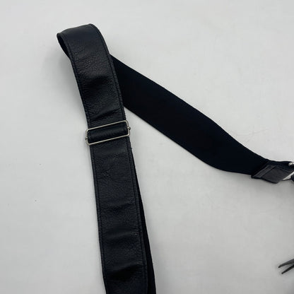 【中古品】【メンズ】 schott ショット SCHOTT PADDED BANANA BAG 3109022 パデット レザー バナナ バッグ カバン ショルダーバッグ 188-260114-ks-31-tei カラー：ブラック 万代Net店
