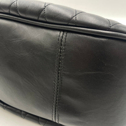 【中古品】【メンズ】 schott ショット SCHOTT PADDED BANANA BAG 3109022 パデット レザー バナナ バッグ カバン ショルダーバッグ 188-260114-ks-31-tei カラー：ブラック 万代Net店