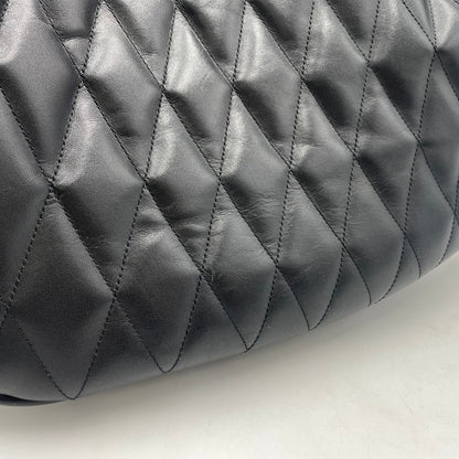 【中古品】【メンズ】 schott ショット SCHOTT PADDED BANANA BAG 3109022 パデット レザー バナナ バッグ カバン ショルダーバッグ 188-260114-ks-31-tei カラー：ブラック 万代Net店
