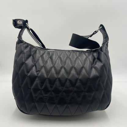 【中古品】【メンズ】 schott ショット SCHOTT PADDED BANANA BAG 3109022 パデット レザー バナナ バッグ カバン ショルダーバッグ 188-260114-ks-31-tei カラー：ブラック 万代Net店