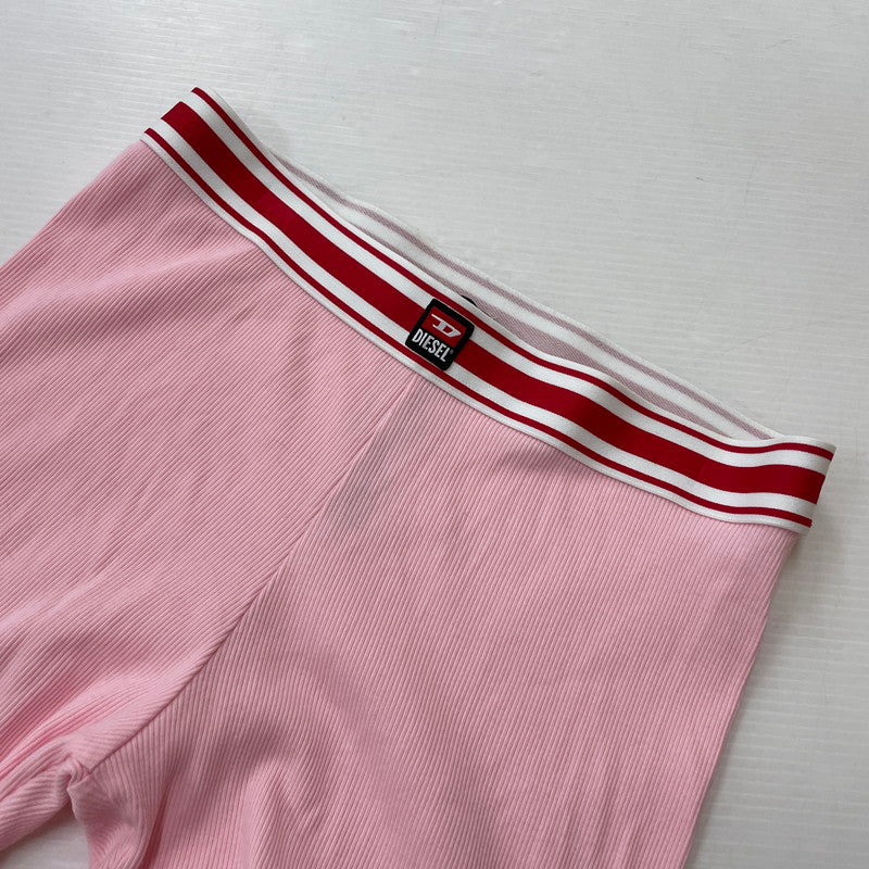 【中古品】【レディース】 DIESEL ディーゼル SET UP ROOM WEAR A09655 セットアップ ルームウェア カーディガン 168-260114-ks-30-tei サイズ：M カラー：ピンク 万代Net店