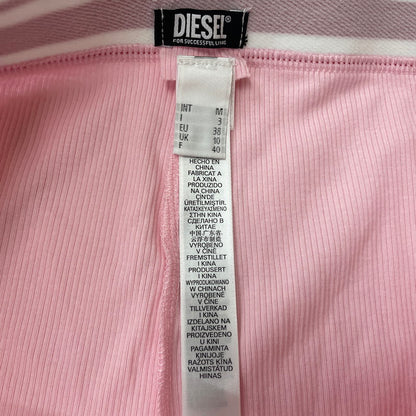 【中古品】【レディース】 DIESEL ディーゼル SET UP ROOM WEAR A09655 セットアップ ルームウェア カーディガン 168-260114-ks-30-tei サイズ：M カラー：ピンク 万代Net店