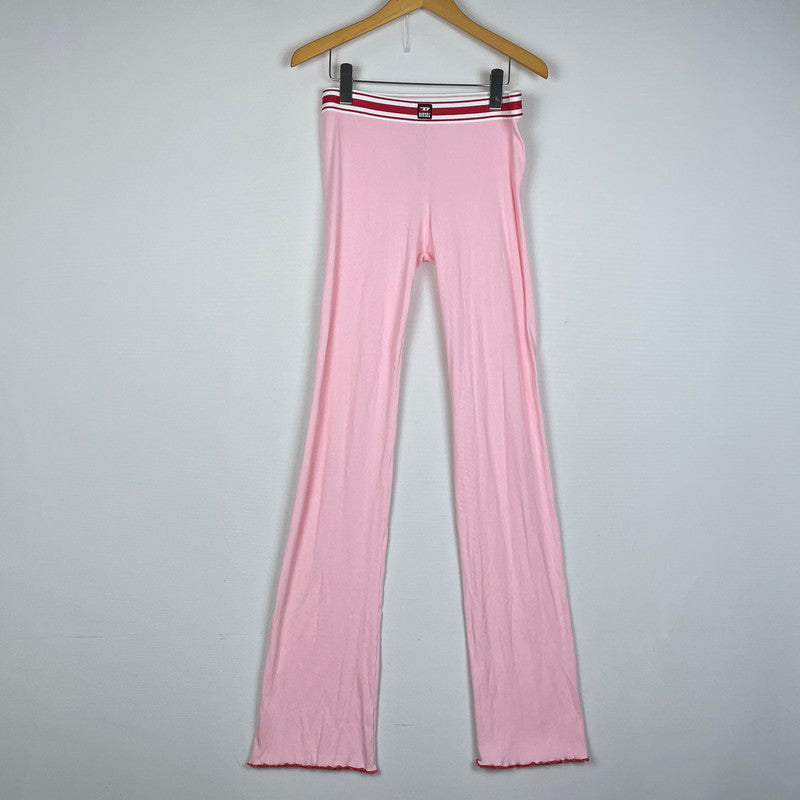 【中古品】【レディース】 DIESEL ディーゼル SET UP ROOM WEAR A09655 セットアップ ルームウェア カーディガン 168-260114-ks-30-tei サイズ：M カラー：ピンク 万代Net店