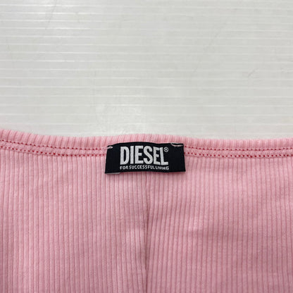 【中古品】【レディース】 DIESEL ディーゼル SET UP ROOM WEAR A09655 セットアップ ルームウェア カーディガン 168-260114-ks-30-tei サイズ：M カラー：ピンク 万代Net店