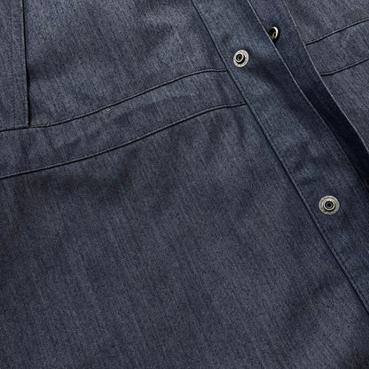 【ジャンク品】【メンズ】 THE NORTH FACE ザ・ノースフェイス MOUNTAIN LIGHT DENIM JACKET NP12032 マウンテンライト デニム ジャケット ライトアウター 144-260114-ks-10-fuz サイズ：L カラー：インディゴ 万代Net店