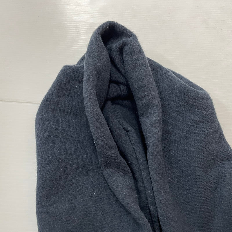 【中古品】【メンズ】 SEE SEE シーシー × FRUITS OF THE LOOM フルーツオブザルーム 別注 コラボ L/S LOGO FOODIE ロングスリーブ ロゴ フーディ トップス プルオーバーパーカー 140-260114-ks-17-fuzh サイズ：L カラー：ブラック 万代Net店