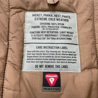 【中古品】【メンズ】 FREAK'S STORE フリークスストア PRIMALOFT JACKET 223-1516 プリマロフト ジャケット アウター 中綿ジャケット 147-260114-ks-04-tei サイズ：L カラー：ベージュ 万代Net店