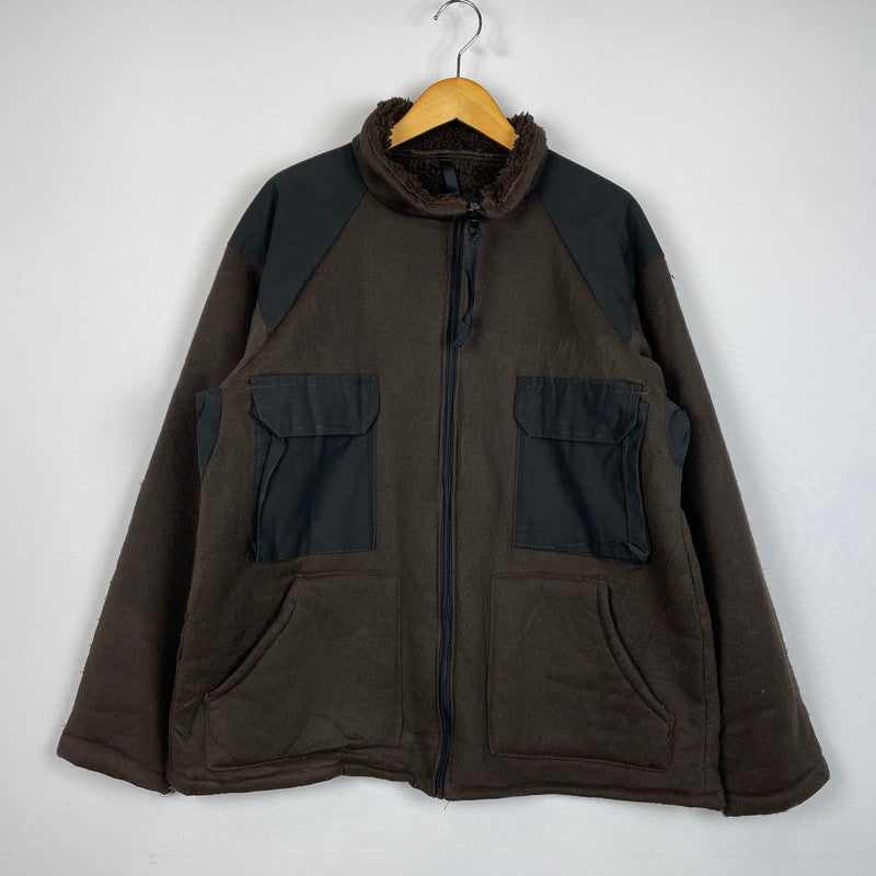 【中古品】【メンズ】 ECWCS エクワックス U.Ｓ.ARMY GEN1 BEAR JACKET ベアー ジャケット ライトアウター フリースジャケット 145-260114-ks-07-tei サイズ：表記サイズ無し カラー：ブラウン 万代Net店