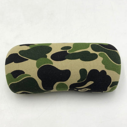 【中古品】【メンズ】 A BATHING APE アベイシングエイプ OPTICAL FLAME BA13002 オプティカル フレーム メガネ アイウェア アクセサリー 度入り 203-260117-yy-13-tei サイズ：46□24 147 カラー：グリーン 万代Net店