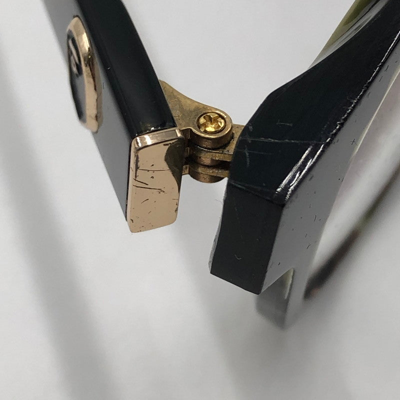 【中古品】【メンズ】 A BATHING APE アベイシングエイプ OPTICAL FLAME BA13002 オプティカル フレーム メガネ アイウェア アクセサリー 度入り 203-260117-yy-13-tei サイズ：46□24 147 カラー：グリーン 万代Net店