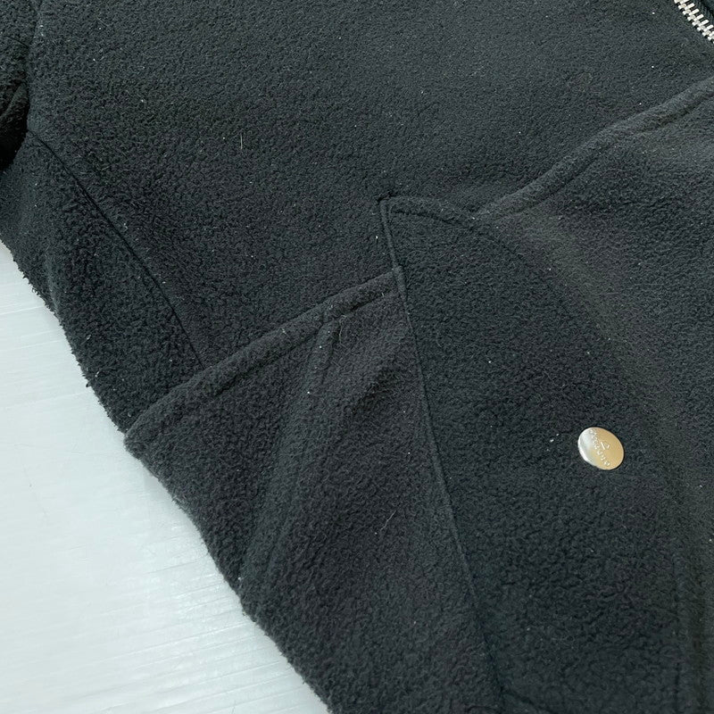 【現状渡し品】【メンズ】 CITY COUNTRY CITY シティーカントリーシティー × OLD PARK オールドパーク 別注 コラボ PATCHWORK FLEECE MA-1 JACKET パッチワーク フリース MA-1 ジャケット ライトアウター 140-260114-ks-12-fuzh サイズ：L カラー：ブラック 万代Net店