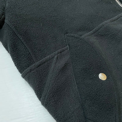 【現状渡し品】【メンズ】 CITY COUNTRY CITY シティーカントリーシティー × OLD PARK オールドパーク 別注 コラボ PATCHWORK FLEECE MA-1 JACKET パッチワーク フリース MA-1 ジャケット ライトアウター 140-260114-ks-12-fuzh サイズ：L カラー：ブラック 万代Net店