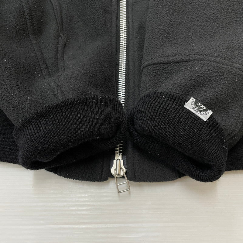 【現状渡し品】【メンズ】 CITY COUNTRY CITY シティーカントリーシティー × OLD PARK オールドパーク 別注 コラボ PATCHWORK FLEECE MA-1 JACKET パッチワーク フリース MA-1 ジャケット ライトアウター 140-260114-ks-12-fuzh サイズ：L カラー：ブラック 万代Net店