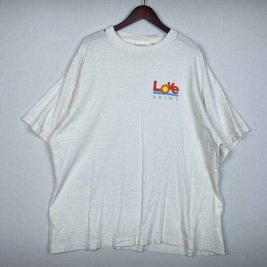 【中古品】【メンズ】 SAINT Mxxxxxx SAINT MICHAEL セントマイケル LOVE_SS TEE SM-HR8-0000-024 半袖 トップス 142-260114-ks-25-fuzh サイズ：XXL カラー：ホワイト 万代Net店