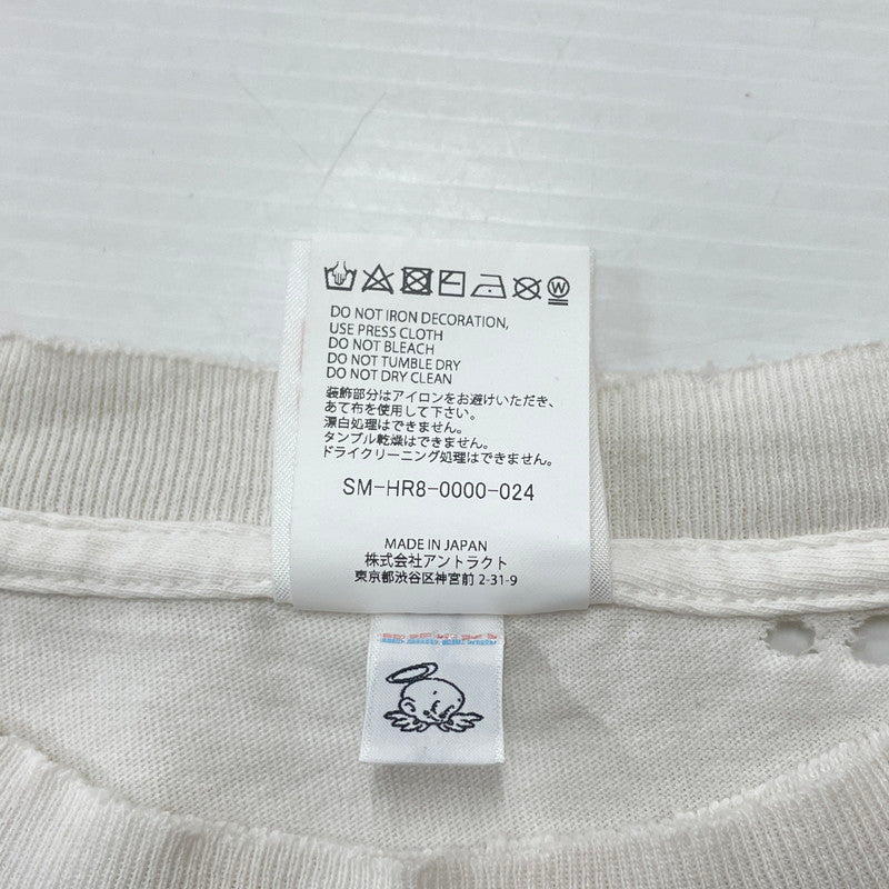 【中古品】【メンズ】 SAINT Mxxxxxx SAINT MICHAEL セントマイケル LOVE_SS TEE SM-HR8-0000-024 半袖 トップス 142-260114-ks-25-fuzh サイズ：XXL カラー：ホワイト 万代Net店