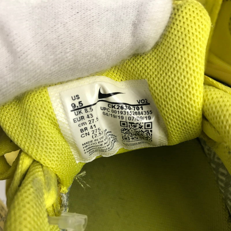 【中古品】【メンズ】 NIKE ナイキCK2630-701 AIR FORCE 1 LOW GORE-TEX ”DYNAMIC YELLOW" エアフォース1 ロウ ゴアテックス ダイナミックイエロー スニーカー 靴 160-260514-ky-06-teih サイズ：27.5cm カラー：イエロー 万代Net店