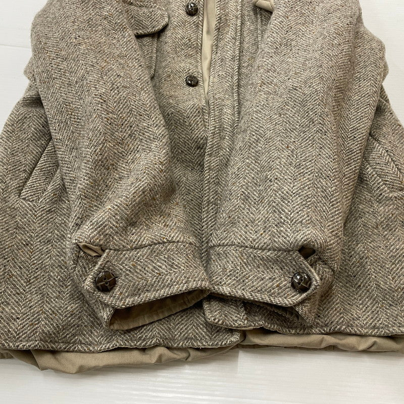【中古品】【メンズ】 WOOLRICH ウールリッチ 70's REVERSIBLE JACKET VINTAGE 17075 70年代 リバーシブル ジャケット ライトアウター USA製 ヴィンテージ 144-260113-yy-29-tei サイズ：L カラー：ベージュ 万代Net店