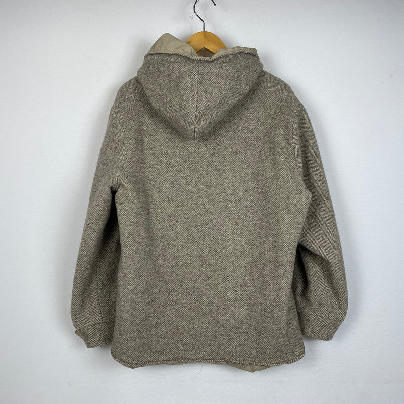 【中古品】【メンズ】 WOOLRICH ウールリッチ 70's REVERSIBLE JACKET VINTAGE 17075 70年代 リバーシブル ジャケット ライトアウター USA製 ヴィンテージ 144-260113-yy-29-tei サイズ：L カラー：ベージュ 万代Net店