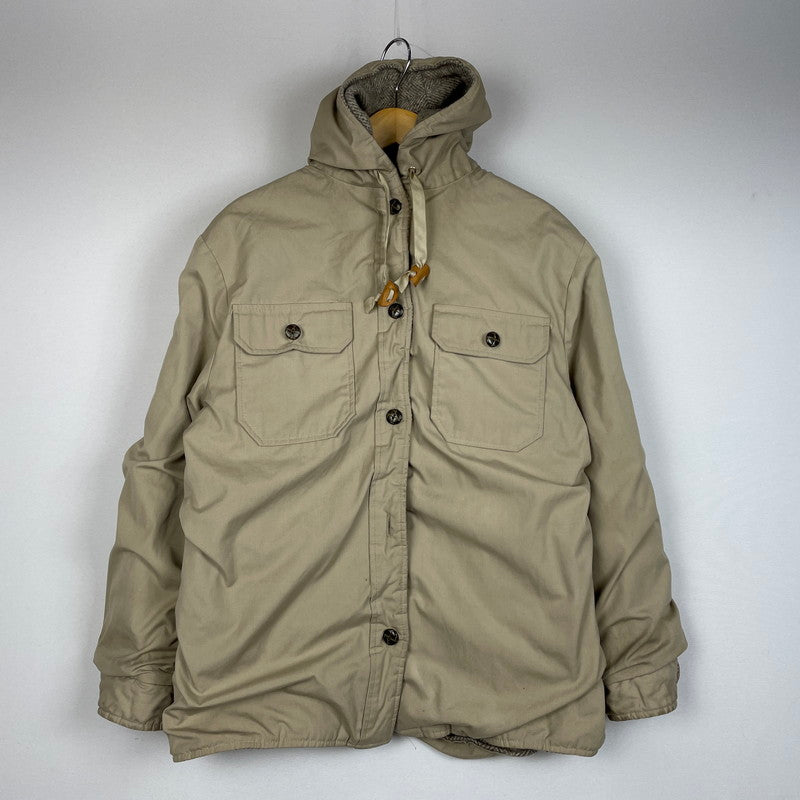 【中古品】【メンズ】 WOOLRICH ウールリッチ 70's REVERSIBLE JACKET VINTAGE 17075 70年代 リバーシブル ジャケット ライトアウター USA製 ヴィンテージ 144-260113-yy-29-tei サイズ：L カラー：ベージュ 万代Net店