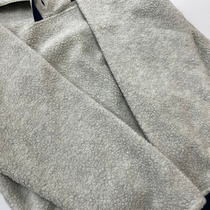 【中古品】【メンズ】 patagonia パタゴニア SHEARLING BUTTON PULLOVER 26140 シアーリング ボタン プルオーバー ライトアウター フリースジャケット 144-260113-yy-33-tei サイズ：S カラー：オートミールヘザー 万代Net店