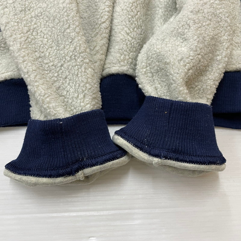 【中古品】【メンズ】 patagonia パタゴニア SHEARLING BUTTON PULLOVER 26140 シアーリング ボタン プルオーバー ライトアウター フリースジャケット 144-260113-yy-33-tei サイズ：S カラー：オートミールヘザー 万代Net店