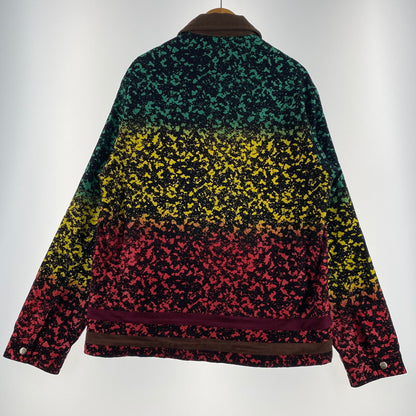 【中古品】【メンズ】 UNIVERSAL OVERALL ユニバーサルオーバーオール × ALDIES アールディーズ コラボ COVERALL DAYDRUMS COACH JACKET A3007629 カバーオール デイドラムスコーチジャケット アウター 147-260704-ss-08-tei サイズ：L カラー：マルチ 万代Net店