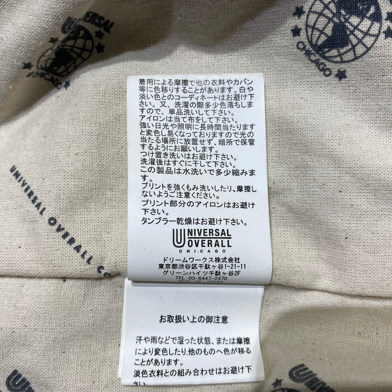 【中古品】【メンズ】 UNIVERSAL OVERALL ユニバーサルオーバーオール × ALDIES アールディーズ コラボ COVERALL DAYDRUMS COACH JACKET A3007629 カバーオール デイドラムスコーチジャケット アウター 147-260704-ss-08-tei サイズ：L カラー：マルチ 万代Net店