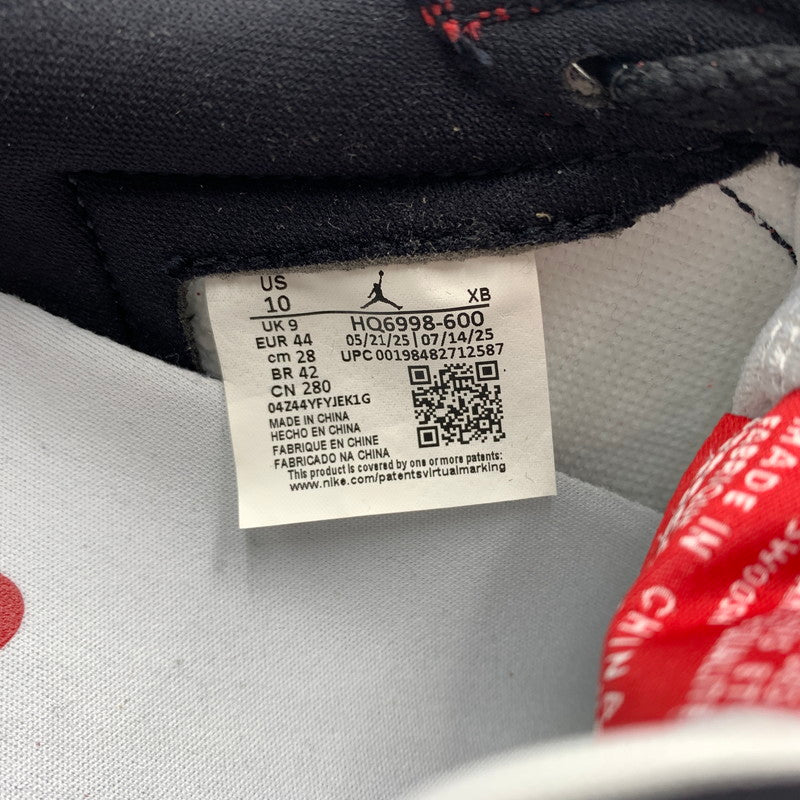 【中古品】【メンズ】 NIKE ナイキ AIR JORDAN 1 RETRO LOW OG CHICAGO HQ6998-600 エアジョーダン1 レトロ ロー スニーカー 靴 160-260618-ko-15-tei サイズ：28cm カラー：レッド 万代Net店