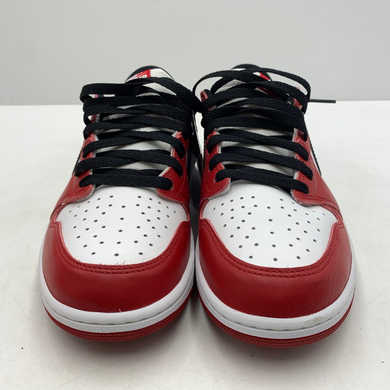 【中古品】【メンズ】 NIKE ナイキ AIR JORDAN 1 RETRO LOW OG CHICAGO HQ6998-600 エアジョーダン1 レトロ ロー スニーカー 靴 160-260618-ko-15-tei サイズ：28cm カラー：レッド 万代Net店
