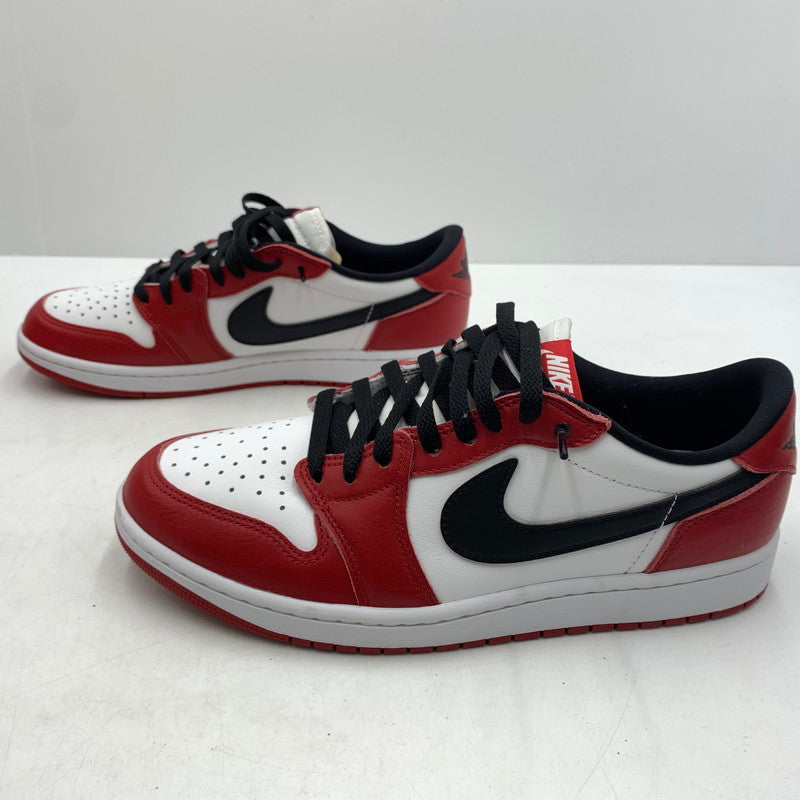 【中古品】【メンズ】 NIKE ナイキ AIR JORDAN 1 RETRO LOW OG CHICAGO HQ6998-600 エアジョーダン1 レトロ ロー スニーカー 靴 160-260618-ko-15-tei サイズ：28cm カラー：レッド 万代Net店