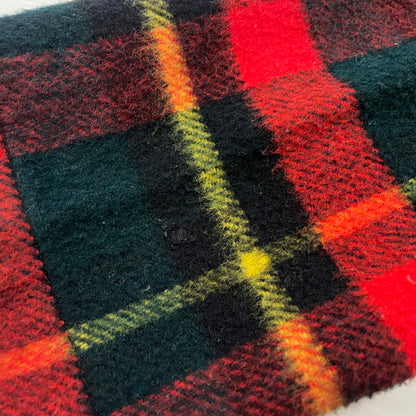 【現状渡し品】【メンズ】 SAKS FIFTH AVENUE サックス フィフス アベニュー 50's CHECKED L/S HALF-ZIP JACKET VINTAGE 50年代 チェック ロングスリーブ ハーフジップ ジャケット ライトアウター プルオーバー 145-260113-yy-25-tei サイズ：M カラー：レッド 万代Net店