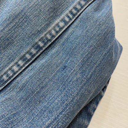 【現状渡し品】【メンズ】 Wrangler ラングラー 70's DENIM WRANGE COAT VINTAGE 70年代 デニム ランチ コート ライトアウター ヴィンテージ 145-260114-yy-04-tei サイズ：M カラー：インディゴ 万代Net店