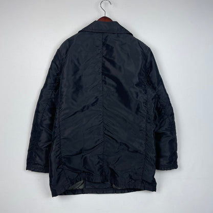 【中古品】【メンズ】 Buzz Rickson's バズリクソンズ NYLON TWILL PEA COAT ナイロン ツイル ピーコート ライトアウター 145-260114-yy-06-tei サイズ：M カラー：ブラック 万代Net店