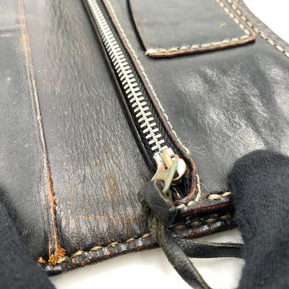 【現状渡し品】【メンズ】 BIG HAND ビッグハンド STINGRAY WALLET スティングレイ 長財布 バイカーズウォレット ウォレットチェーン レザー 200-260712-ko-02-tei カラー：ブラウン系 万代Net店