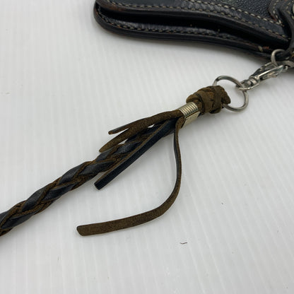 【現状渡し品】【メンズ】 BIG HAND ビッグハンド STINGRAY WALLET スティングレイ 長財布 バイカーズウォレット ウォレットチェーン レザー 200-260712-ko-02-tei カラー：ブラウン系 万代Net店