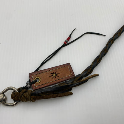 【現状渡し品】【メンズ】 BIG HAND ビッグハンド STINGRAY WALLET スティングレイ 長財布 バイカーズウォレット ウォレットチェーン レザー 200-260712-ko-02-tei カラー：ブラウン系 万代Net店