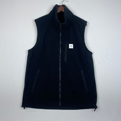 【中古品】【メンズ】 uniform experiment ユニフォームエクスペリメント POLARTEC WIND PRO FLEECE VEST UE-212030 ポーラテック ウィンド フリース ベスト ライトアウター 142-260114-yy-01-tei サイズ：4 カラー：ブラック 万代Net店