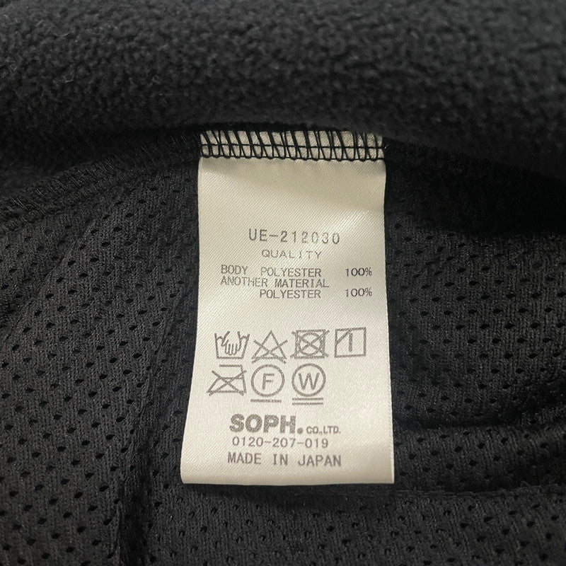 【中古品】【メンズ】 uniform experiment ユニフォームエクスペリメント POLARTEC WIND PRO FLEECE VEST UE-212030 ポーラテック ウィンド フリース ベスト ライトアウター 142-260114-yy-01-tei サイズ：4 カラー：ブラック 万代Net店