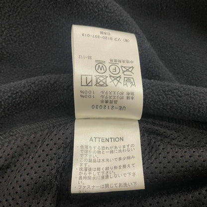 【中古品】【メンズ】 uniform experiment ユニフォームエクスペリメント POLARTEC WIND PRO FLEECE VEST UE-212030 ポーラテック ウィンド フリース ベスト ライトアウター 142-260114-yy-01-tei サイズ：4 カラー：ブラック 万代Net店