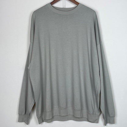 【中古品】【メンズ】 MARKA マーカ M23A-12CS01C 23SS OVERSIZE CREW NECK 2023春夏 オーバーサイズ クルー ネック 長袖 トップス 140-260906-sa-30-teih サイズ：3 カラー：グレー 万代Net店