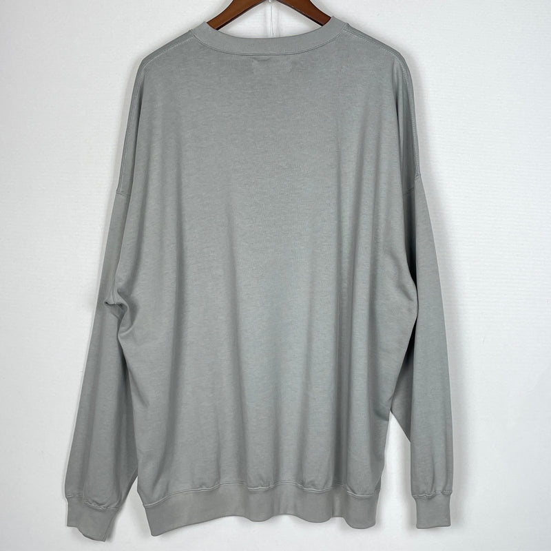【中古品】【メンズ】 MARKA マーカ M23A-12CS01C 23SS OVERSIZE CREW NECK 2023春夏 オーバーサイズ クルー ネック 長袖 トップス 140-260906-sa-30-teih サイズ：3 カラー：グレー 万代Net店