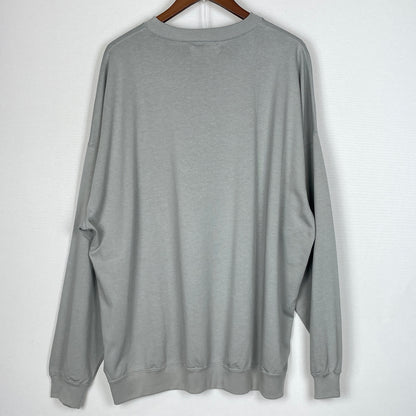 【中古品】【メンズ】 MARKA マーカ M23A-12CS01C 23SS OVERSIZE CREW NECK 2023春夏 オーバーサイズ クルー ネック 長袖 トップス 140-260906-sa-30-teih サイズ：3 カラー：グレー 万代Net店