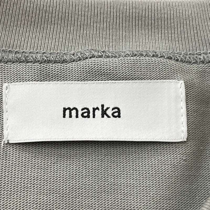 【中古品】【メンズ】 MARKA マーカ M23A-12CS01C 23SS OVERSIZE CREW NECK 2023春夏 オーバーサイズ クルー ネック 長袖 トップス 140-260906-sa-30-teih サイズ：3 カラー：グレー 万代Net店