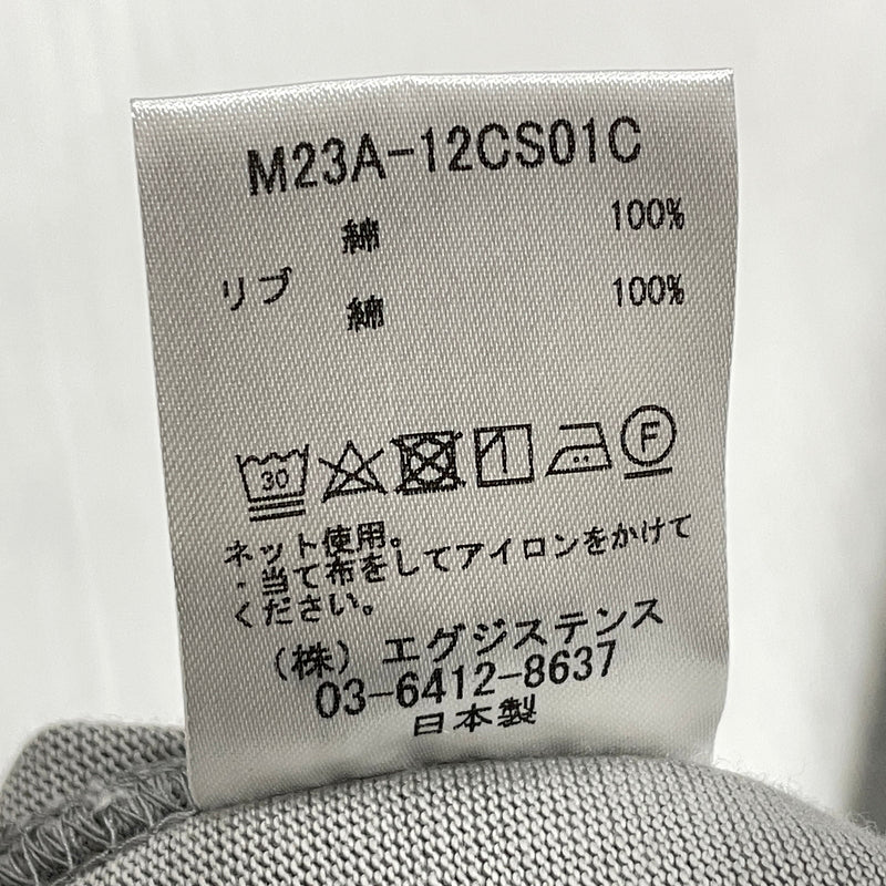 【中古品】【メンズ】 MARKA マーカ M23A-12CS01C 23SS OVERSIZE CREW NECK 2023春夏 オーバーサイズ クルー ネック 長袖 トップス 140-260906-sa-30-teih サイズ：3 カラー：グレー 万代Net店
