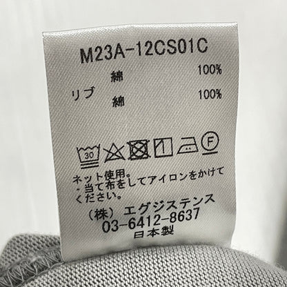 【中古品】【メンズ】 MARKA マーカ M23A-12CS01C 23SS OVERSIZE CREW NECK 2023春夏 オーバーサイズ クルー ネック 長袖 トップス 140-260906-sa-30-teih サイズ：3 カラー：グレー 万代Net店