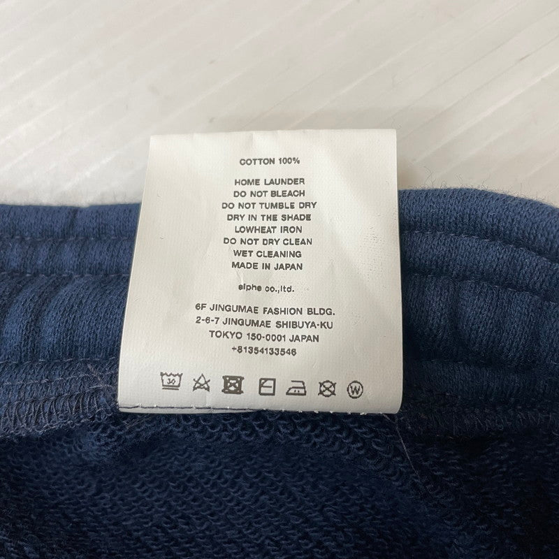 【中古品】【メンズ】 FRESH SERVICE フレッシュサービス × VIBTEX ビブテックス 別注 コラボ VIBTEX SWEAT PANTS ビブテックス スウェット パンツ ボトムス 151-260114-yy-34-tei サイズ：L カラー：ネイビー 万代Net店